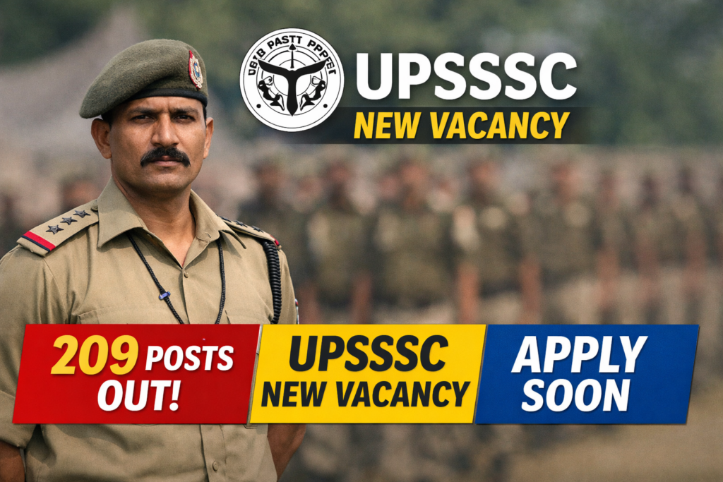 UPSSSC Havildar Instructor Recruitment 2026 BIG UPDATE: 209 Posts, Apply Date, Eligibility & Full Details