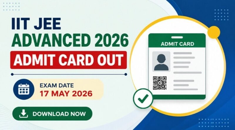 IIT JEE Advanced Admit Card 2026 OUT Direct Link
